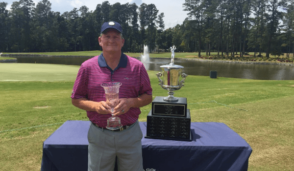 Todd Hendley repearts as South Carolina Senior champion <br>(SCGA Photo)</br>