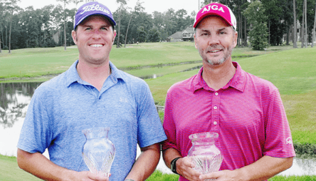 John Justus and Donny Schmitt win Louisiana Four-Ball <br>(LGA Photo)</br>