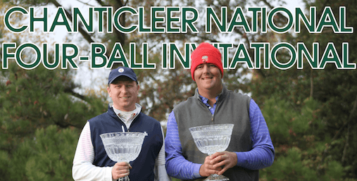 Chanticleer National Four-Ball winners Garland Ferrell and Matt Hayes <br>(Photo by Bo Wicker)