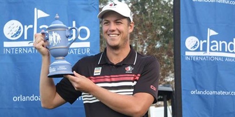 Hugo Bernard after his Orlando International victory <br>(Orlando International Photo)