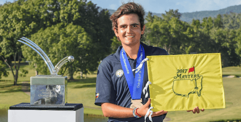 Toto Gana will be headed to the Masters come April <br>(LAAC Photo)