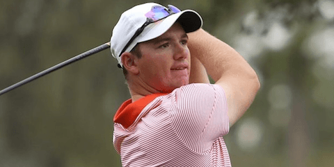 Two-time Mason Rudolph Championship medalist winner Sam Horsfield <br>(Florida Athletics Photo)