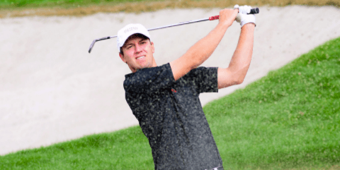 UNLV's Taylor Montgomery led the Rebels with a 4-under 68 <br>(UNLV Athletics Photo)