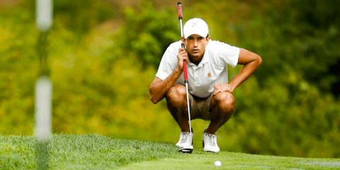 36-hole leader Stewart Hagestad <br>(USGA Photo)
