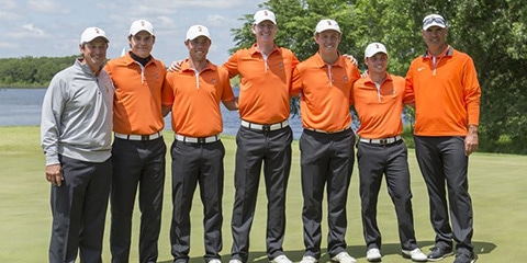 Oklahoma State won its record 12th NCAA Regional title<br>(Oklahoma State photo)