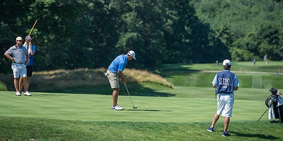 The 2017 Massachusetts Amateur is Underway at Charles River Country Club<br>(MGA photo)