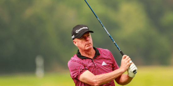 George Zahringer on day one of the U.S. Amateur <br>(USGA Photo)