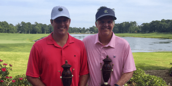 Nephew Thomas Todd (L) and uncle Walter Todd (R) <br>(SCGA Photo)