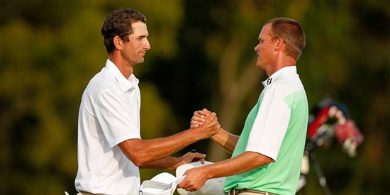 Stewart Hagestad (L) beat Scott Harvey (R) in an epic 37 hole final last year<br>(USGA photo)