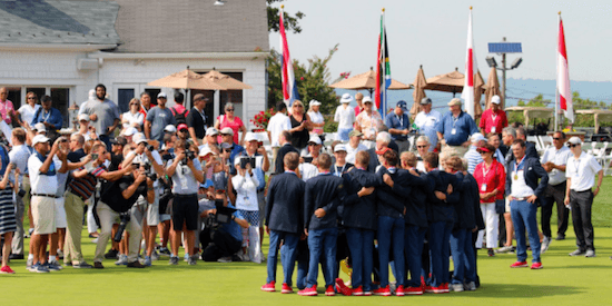 The winning USA Team <br>(AJGA Photo)