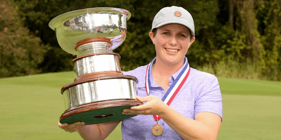31st U.S. Women's Mid-Amateur winner Kelsey Chugg <br>(USGA Photo)