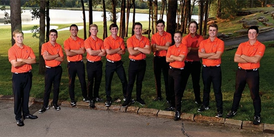 The college golf world is awash in orange this season (OkSt photo)