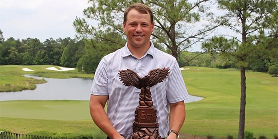 Joseph Deraney, the 2018 CWI champion (CWI photo)