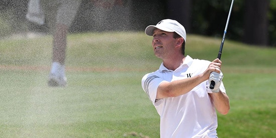 Alex Hamilton on the 18th (photo by Kyle Dawson/Aiken Standard)