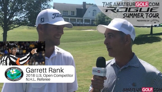 Garrett Rank will be the talk of the U.S. Open at Shinnecock (AGC video screenshot)