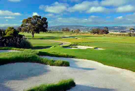Hole Nos. 5 and 6 at Alameda's Corica Park South Course <br>© photo by Robert Kaufman