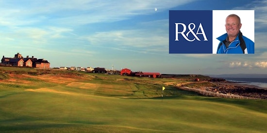 Trevor Foster will always remember round 1 at Royal Porthcawl (R&A photo)