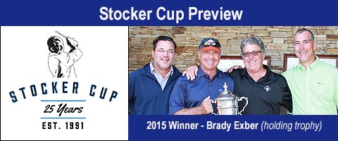 Two-time Defending Champion Brady Exber Headlines the 2016 Stocker Cup
