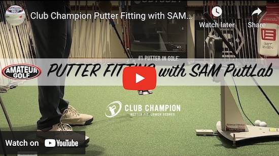 REVIEWED: Putter fitting at Club Champion with SAM PuttLab