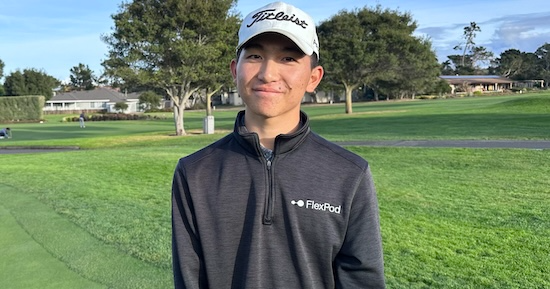 AG Christmas Classic: Joshua Wang leads after impresssive 7-under 65