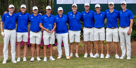 Florida Men's Golf team (Florida Athletics Photo)