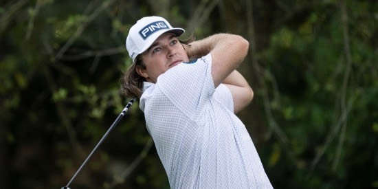 Neal Shipley is the low amateur at the Masters (Masters/Joel Marklund Photo)