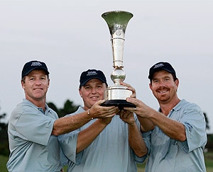 Alan Hill (left), Steve Galko (middle) and Terrence Miskell