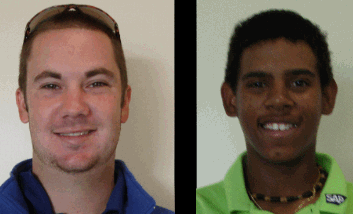 Christopher Kennedy of Sarasota, Fl. and <br>Domenico Geminiani of Turin, Italy 