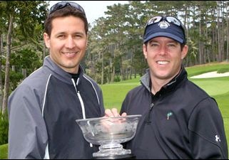 Jason Higton and J.R. Becko<br>2011 NCGA Four-Ball Champions
