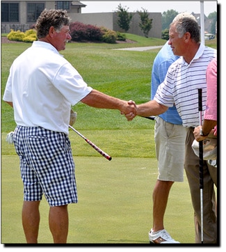 Tom Borsello (left) and Michael Domenick 