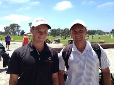 and his twin brother Owen, who is tied for 3rd