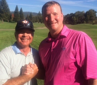 Brady Exber (l) defeated Herbie Aikens 