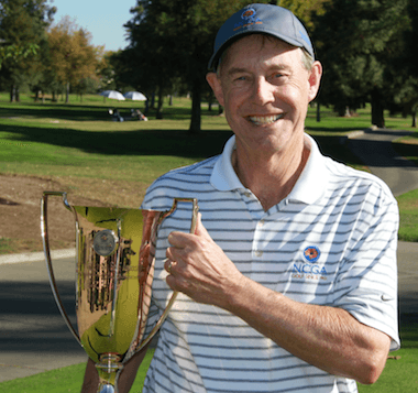 Herb Jensen, winner of the 5th NCGA Super Senior