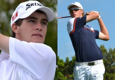 Tyler Hodge (NZL) and Cameron Davis (AUS)