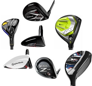 2015 brings an arsenal of new Fairways and Hybrids