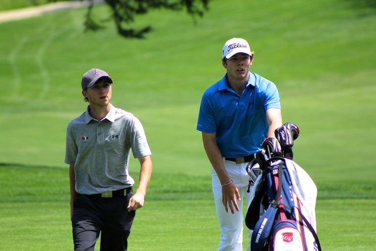 Austin Connelly (left) and Sam Burns (Photo by Conner Penfold)