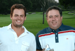 Alec and Doug Martinez pictured<br>at last year's Cravens Cup