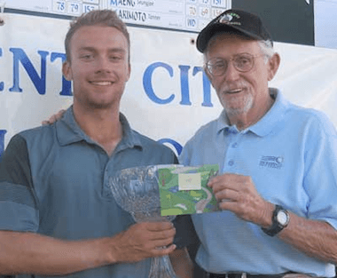 2015 Sacramento City winner Evan Knight<Br>(Photo courtesy of Sac. Golf Council)