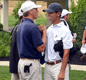 Michael Davis (left) and Cole<br>Berman (GAP photo)