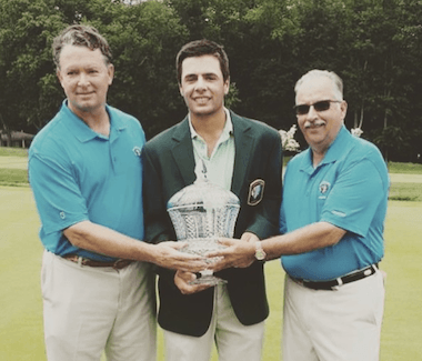 2015 Sunnehanna Amateur winner Derek Bard<br>(Photo courtesy Derek Bard and Sunnehanna Amateur)