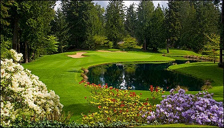 No. 8 at Sahalee Country Club <br> Courtesy of PNGA