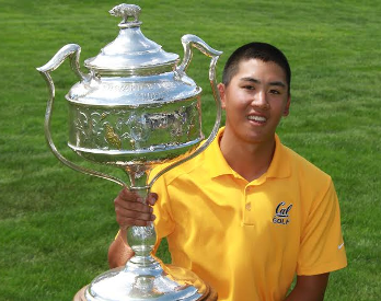 Shotaro Ban with his California State Amateur Trophy (NCGA)