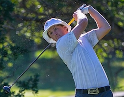 Jared du Toit shares the lead at the BC Am<br>Photo courtesy of Golfweek