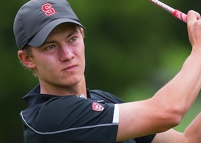 Maverick McNealy makes a splash at Barbasol<br>(Golfweek photo)