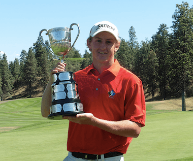 2015 B.C. Amateur winner Jared du Toit<Br>(Image credit Alfie Lau)