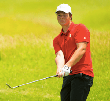 First-round co-leader Viktor Hovland (USGA photo)