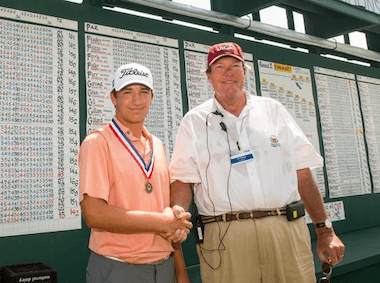 2015 U.S. Junior Amateur medalist Brandon<Br>Mencheno (USGA Photo)