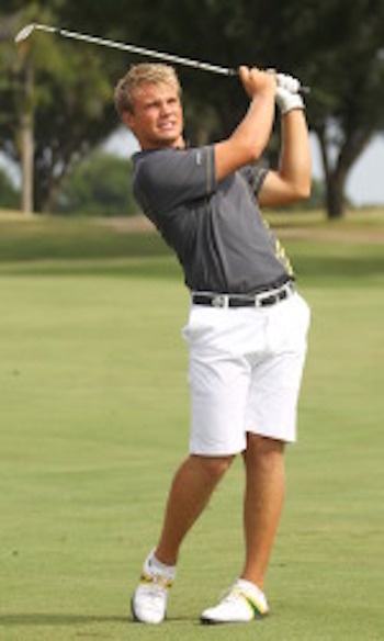 Andreas Gjesteby is one of the top remaining seeds <br>Photo courtesy of Baylor University Athletics