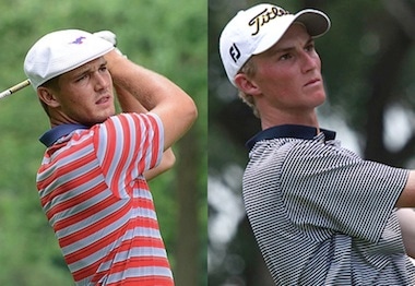 Bryson DeChambeau (left) and Will Zalatoris (Golfweek photos)