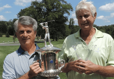 Senior champ Billy Charpek & Super Senior<Br>winner Jim Byer (NJSGA photo)